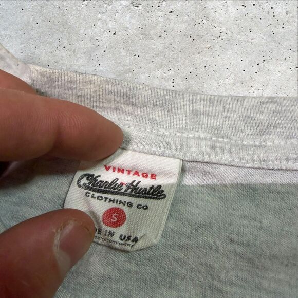 Charlie Hustle Arrowhead Stadium T-Shirt Size Small Kansas City Chiefs - Picture 8 of 10